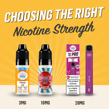 Choosing the Right Nicotine Strength Dinner Lady