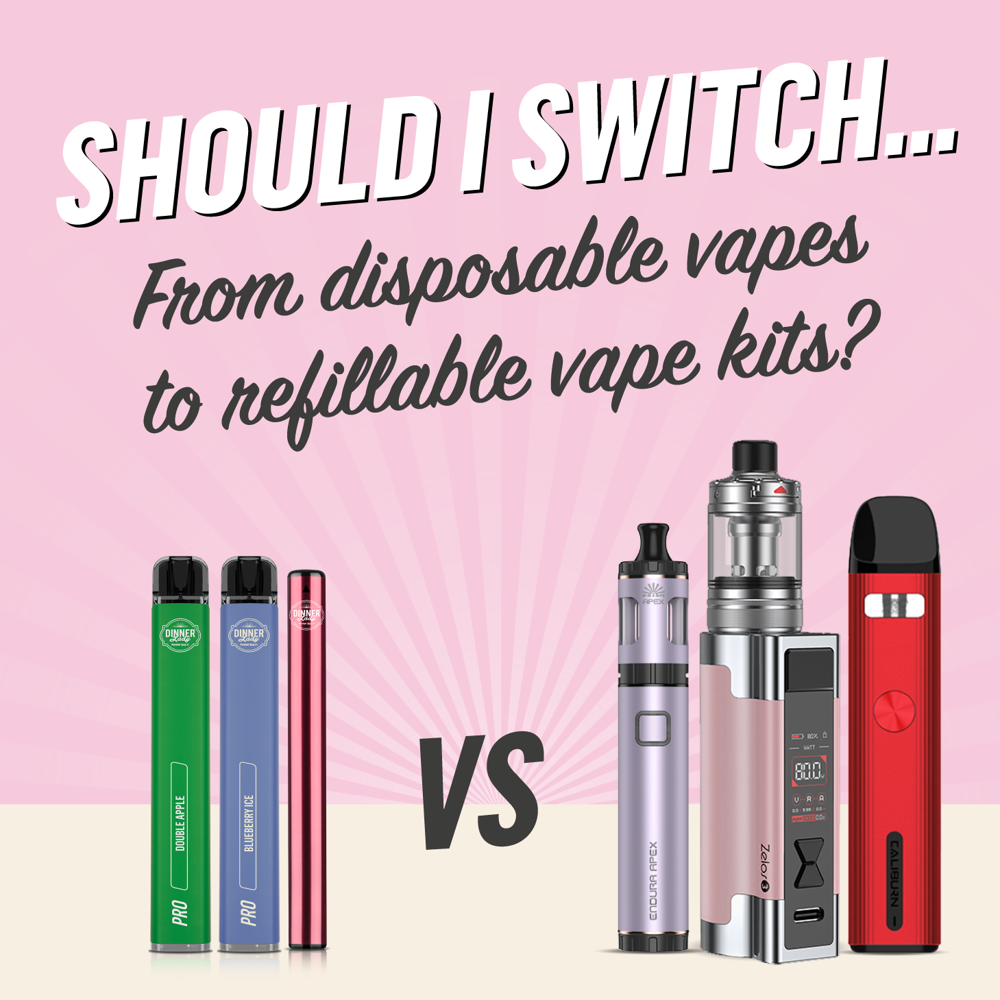 Should I switch from disposable vapes to refillable vape kits