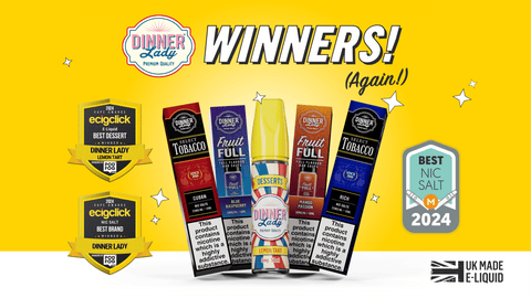 Vape Dinner Lady’s Award-Winning Flavours