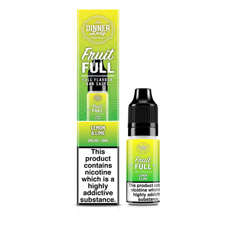 Lemon and Lime Bar Salts 50:50 10ml E-liquid