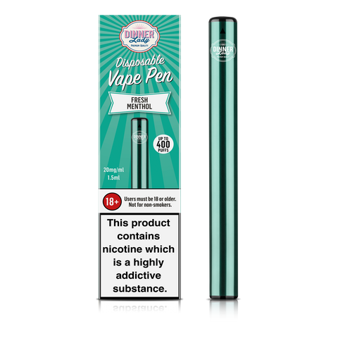 Dinner Lady Fresh Menthol Disposable Vape Pen