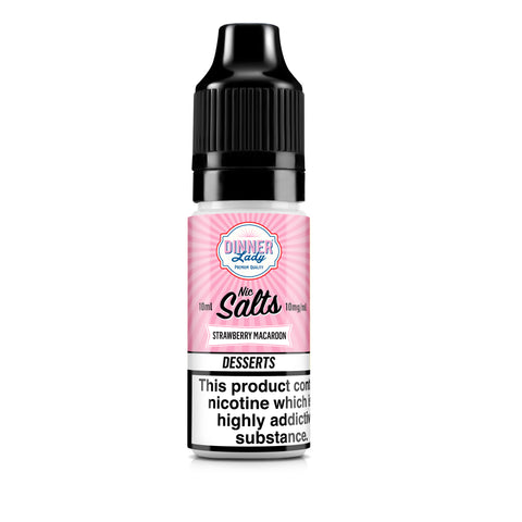 Strawberry Macaroon Nic Salts 50:50 10ml E-Liquid