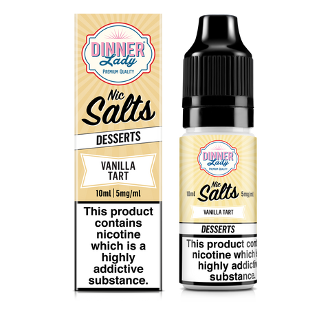 Vanilla Tart Nic Salts 50:50 10ml E-Liquid