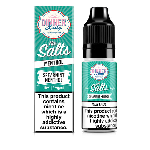 Spearmint Menthol Nic Salts 50:50 10ml E-Liquid