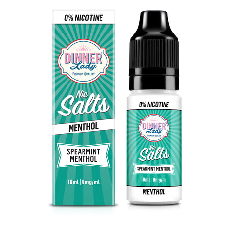 DinnerLady-Salts Spearmint Menthol-10ml-0mg