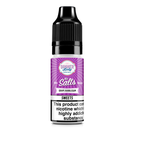 Grape Bubblegum  Nic Salts 50:50 10ml E-Liquid