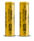 2 Pack - Vapcell Q30 Battery 3000mAh Battery