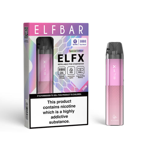 ElfBar ELFxPink Packaging