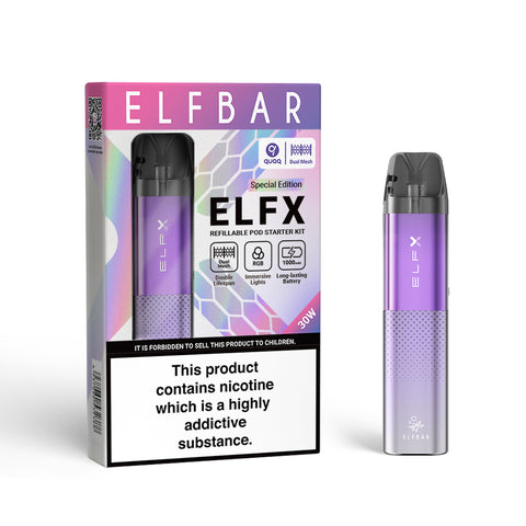 ElfBar ELFxPurple Packaging