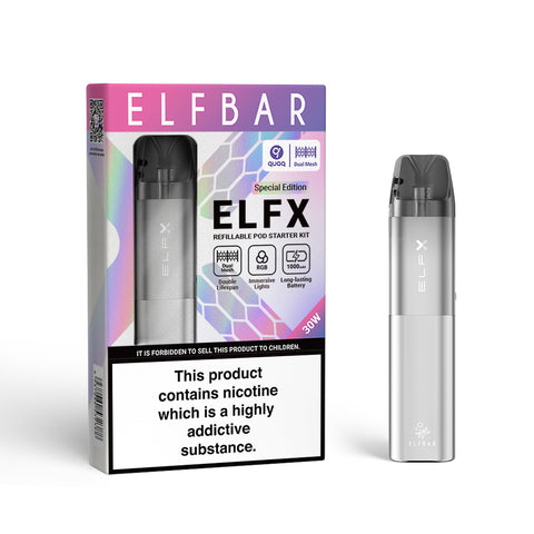 ElfBar ELFxSilver Packaging