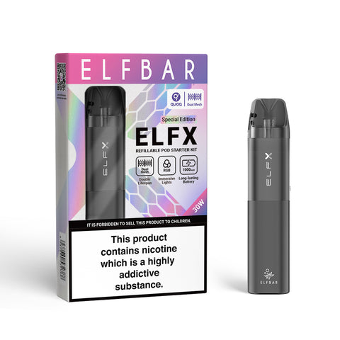 ElfBar ELFx Gray Packaging