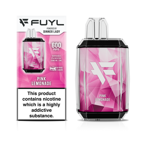 5 Pack - FUYL Pink Lemonade Disposable Vape