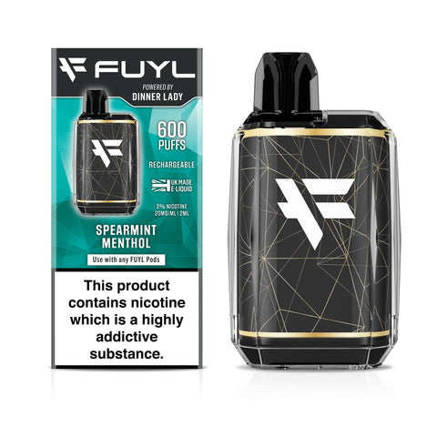 FUYL Rechargeable Disposable  Pod Spearmint Menthol