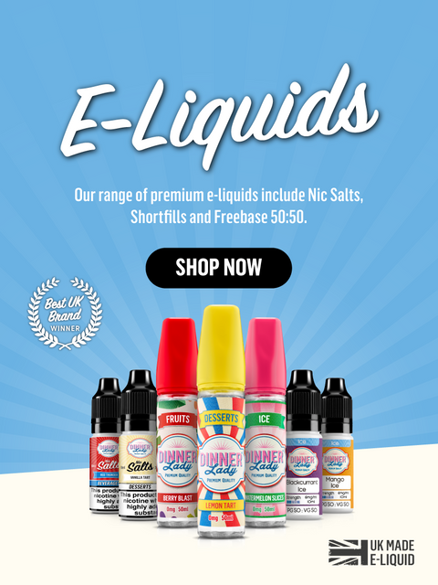 Our E-liquid Ranges