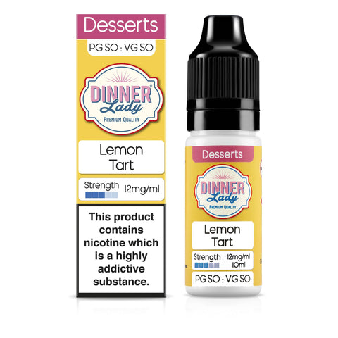 Lemon Tart 50:50 10ml E-Liquid 12mg