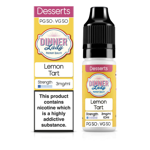 Lemon Tart 50:50 10ml E-Liquid 3mg