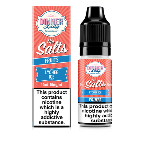 Dinner Lady Nic Salts Lychee Ice 10mg