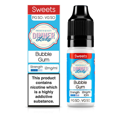 Dinner Lady Bubblegum 12mg 50:50 E-Liquid