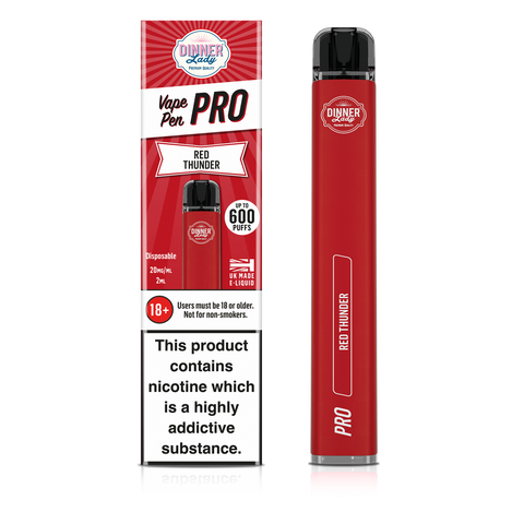 Red Thunder Disposable Vape Pen Pro