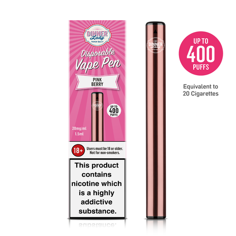 Dinner Lady Pink Berry Vape Pen