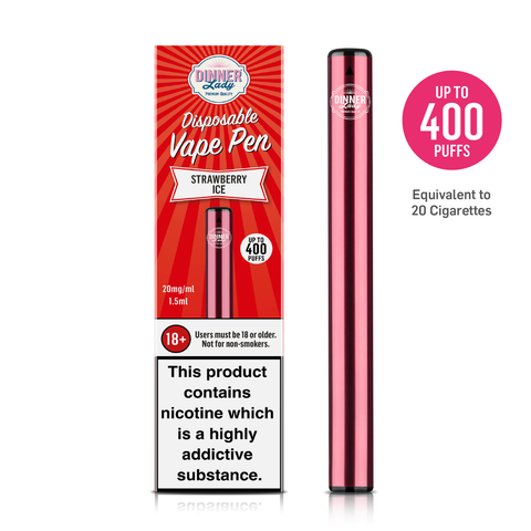 Dinner Lady Strawberry Ice Vape Pen